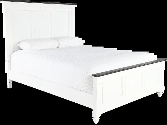 Allyson Park White King Bed