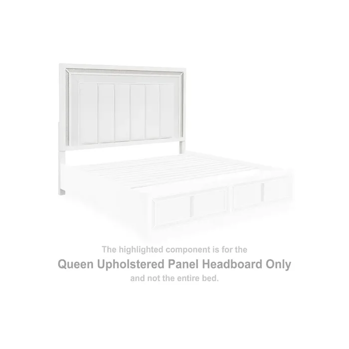 Chalanna Queen Upholstered Panel Headboard B822-57
