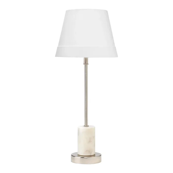 Darcey Marble & Iron Table Lamp