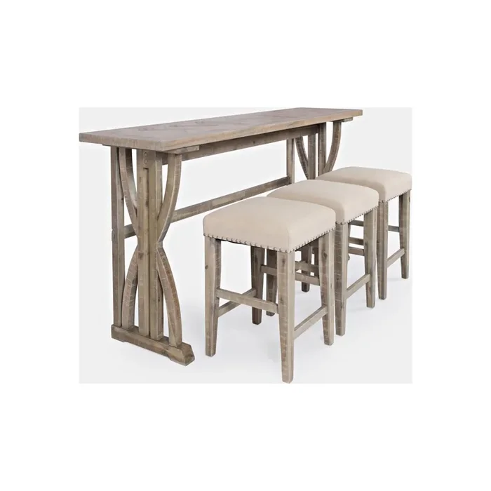 Fairview Sofa Counter 4 PC Dining Set – Ash 1933-74