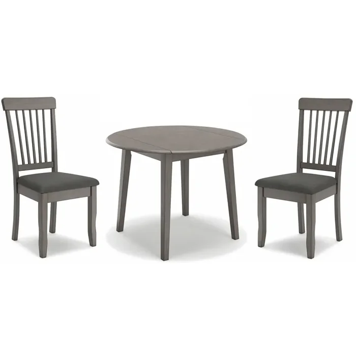 Shullden Dining Table and 2 Chairs D194D2