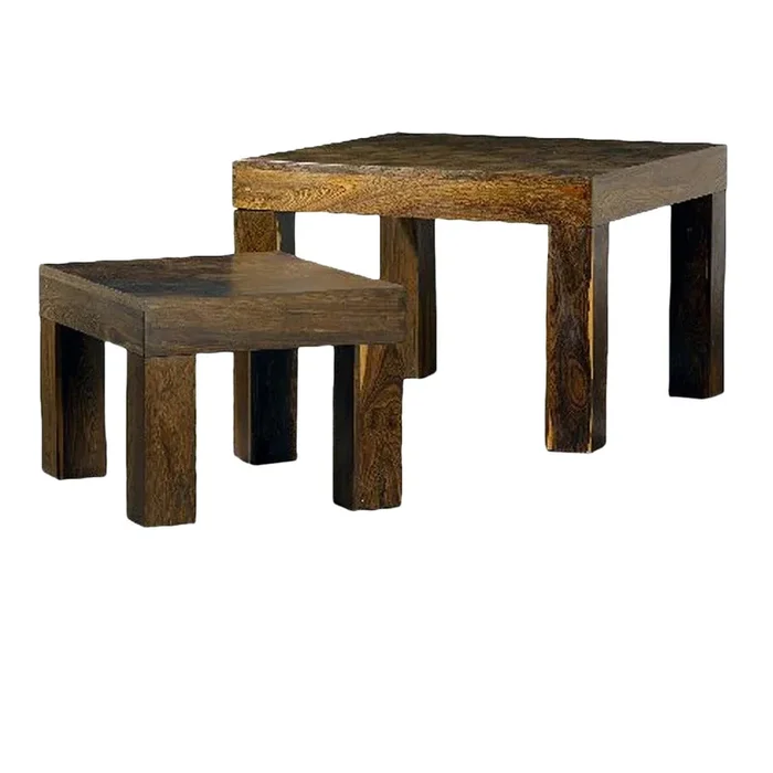 Two Rosewood Nesting Tables, Don Shoemaker – Set of 2