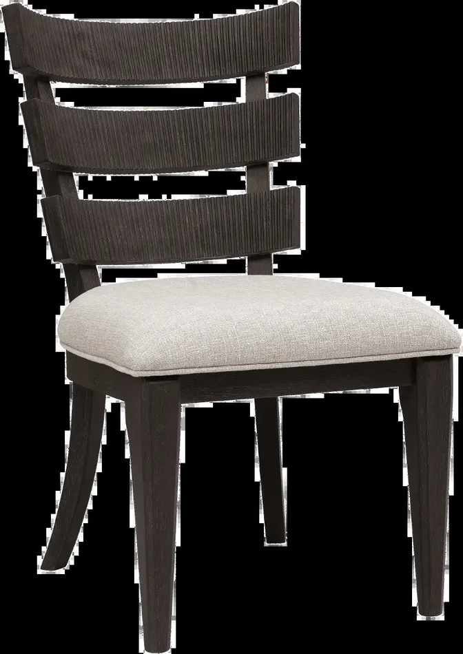 West End Loft Black Side Chair