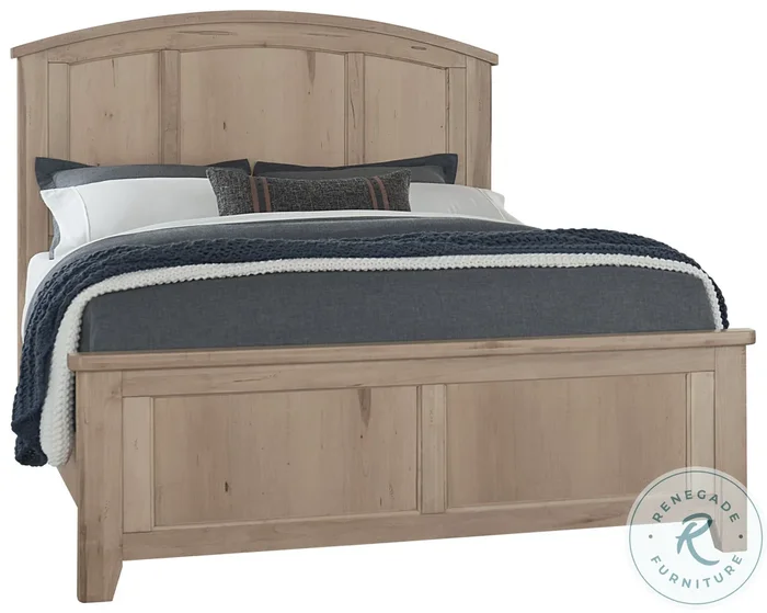 Woodbridge Clear Maple King Arch Panel Bed